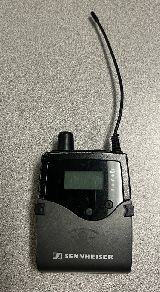 Sennheiser EK 2000, IEM Belt Pack Receiver (A, 516-558 MHz) Damaged Antenna