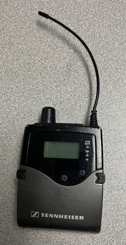 Sennheiser EK 2000, IEM Belt Pack Receiver (A, 516-558 MHz) Damaged Antenna