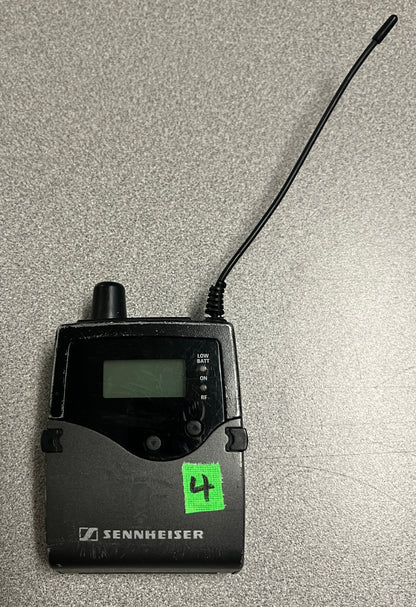 Sennheiser EK 2000, IEM Belt Pack Receiver (A, 516-558 MHz) Damaged Antenna