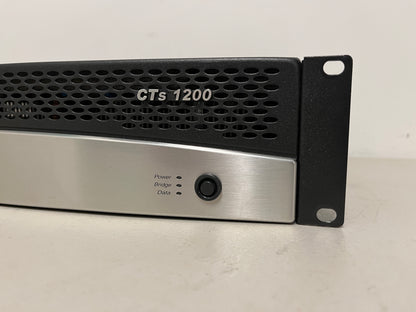 Crown CTS 2000 2 Channel Power Amplifier for Sale. We Sell Professional Audio Equipment. Audio Systems, Amplifiers, Consoles, Mixers, Electronics, Entertainment and Live Sound.
