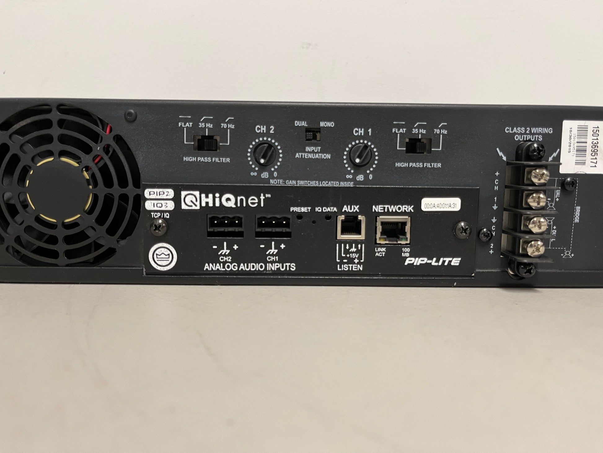 Crown CTS 2000 2 Channel Power Amplifier for Sale. We Sell Professional Audio Equipment. Audio Systems, Amplifiers, Consoles, Mixers, Electronics, Entertainment and Live Sound.