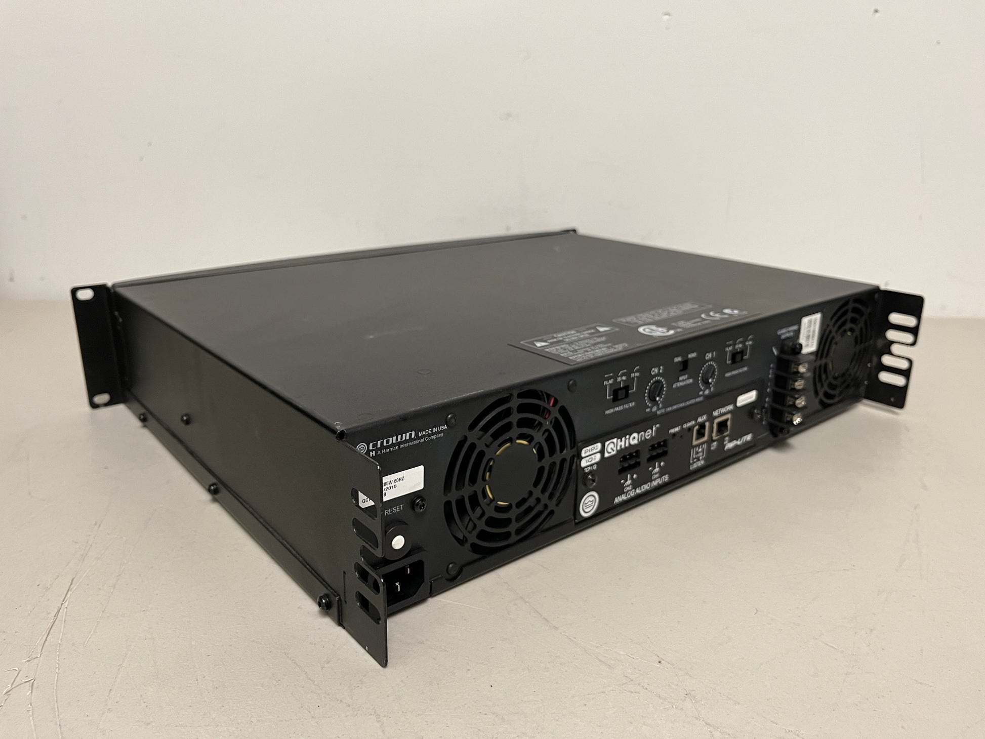 Crown CTS 2000 2 Channel Power Amplifier for Sale. We Sell Professional Audio Equipment. Audio Systems, Amplifiers, Consoles, Mixers, Electronics, Entertainment and Live Sound.