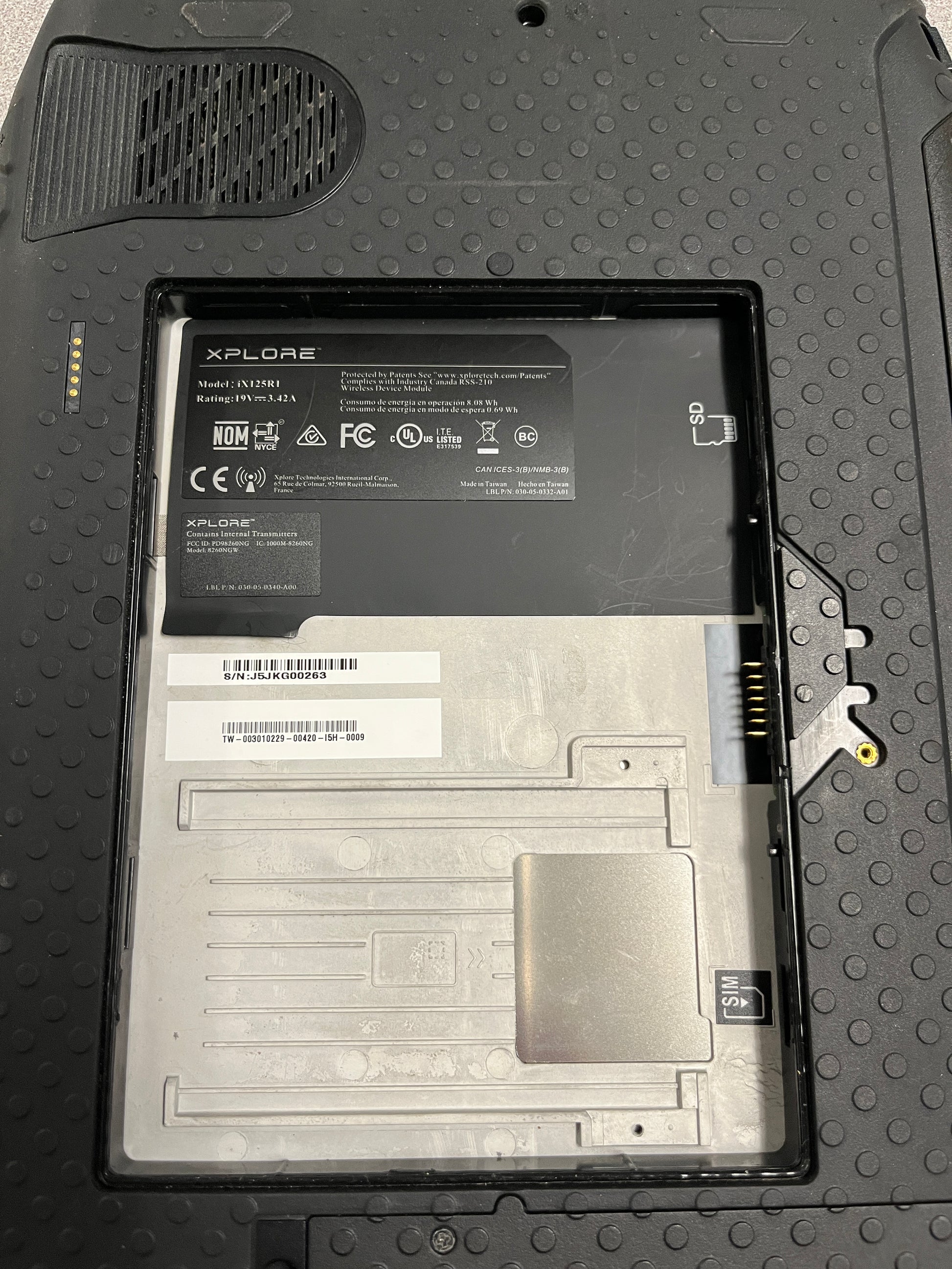 Xplore iX125R1 Rugged Tablet, Xplore 12.5" Core i5 Tablet, 8 GB RAM Tablet, Xplore iX125R1 8GB Ram, We Sell Professional Audio Equipment. Audio Systems, Amplifiers, Consoles, Mixers, Electronics, Entertainment, Live Sound