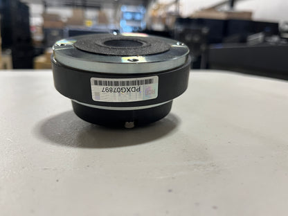 Used RCF 25110651 Compression Driver for Sale. We Sell Professional Audio Equipment. Audio Systems, Amplifiers, Consoles, Mixers, Electronics, Entertainment and Live Sound.