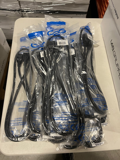 New C2G C19 to C20 Power Cords, 6 ft, Lot of 12, Part #30821 for Sale. We Sell Professional Audio Equipment. Audio Systems, Amplifiers, Consoles, Mixers, Electronics, Entertainment, Sound, Live.