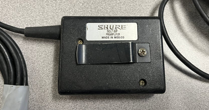 Shure MX1BP Microflex Wired Battery Powered Preamplifier, Lot of 6