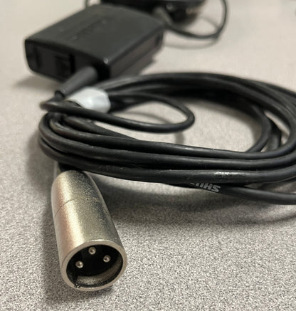 Shure MX1BP Microflex Wired Battery Powered Preamplifier, Lot of 6