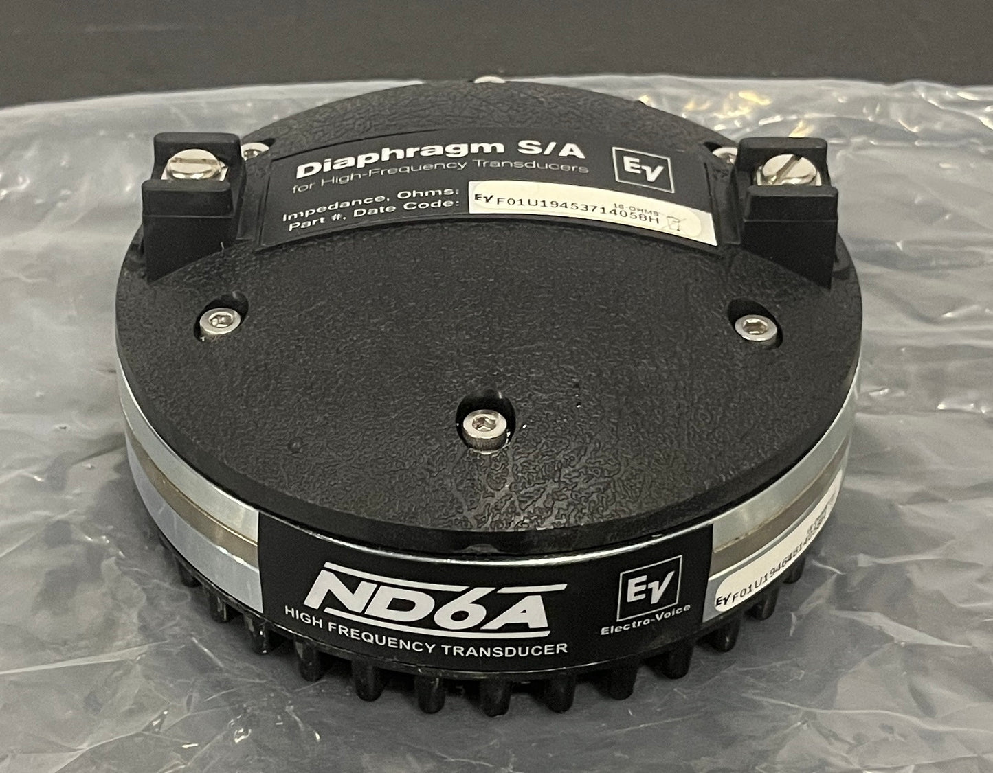 Electro-Voice EV ND6A 3" High Frequency Neodymium Transducer, 16 ohm, Pair