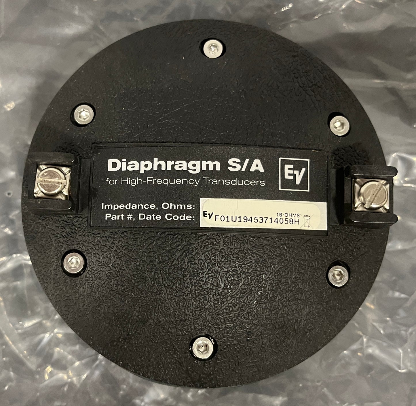 Electro-Voice EV ND6A 3" High Frequency Neodymium Transducer, 16 ohm, Pair