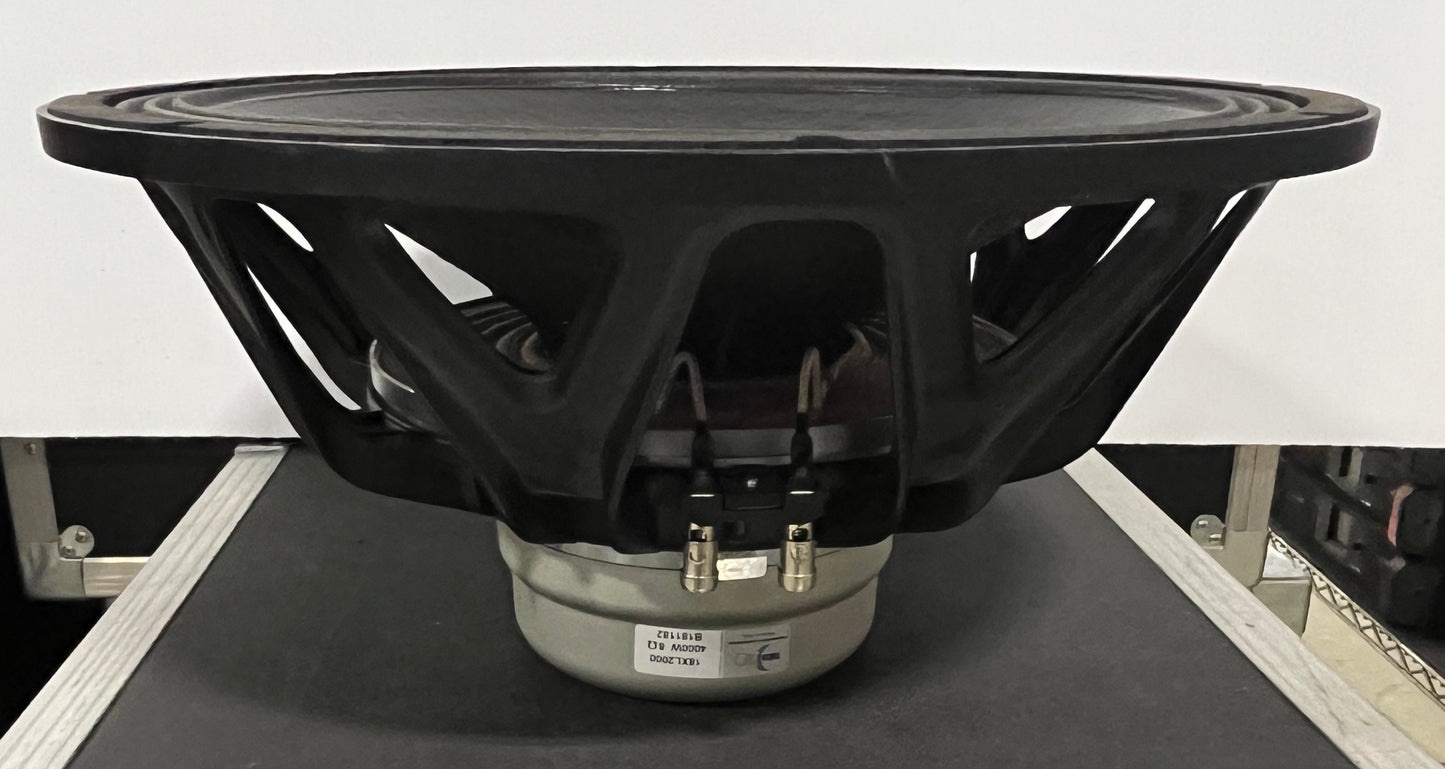 Faital Pro 18X2000, Faital Pro 18XL2000 Neodymium Woofer, Faital Pro 8 Ohm Woofer, We Sell Professional Audio Equipment. Audio Systems, Amplifiers, Consoles, Mixers, Electronics, Entertainment, Live Sound