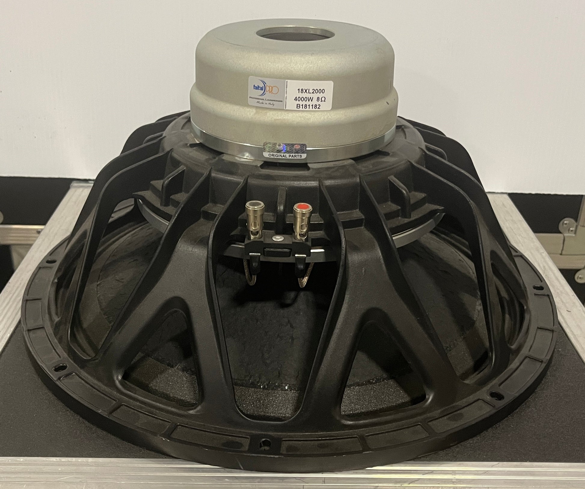 Faital Pro 18X2000, Faital Pro 18XL2000 Neodymium Woofer, Faital Pro 8 Ohm Woofer, We Sell Professional Audio Equipment. Audio Systems, Amplifiers, Consoles, Mixers, Electronics, Entertainment, Live Sound