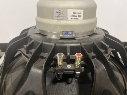 Faital Pro 18X2000, Faital Pro 18XL2000 Neodymium Woofer, Faital Pro 8 Ohm Woofer, We Sell Professional Audio Equipment. Audio Systems, Amplifiers, Consoles, Mixers, Electronics, Entertainment, Live Sound