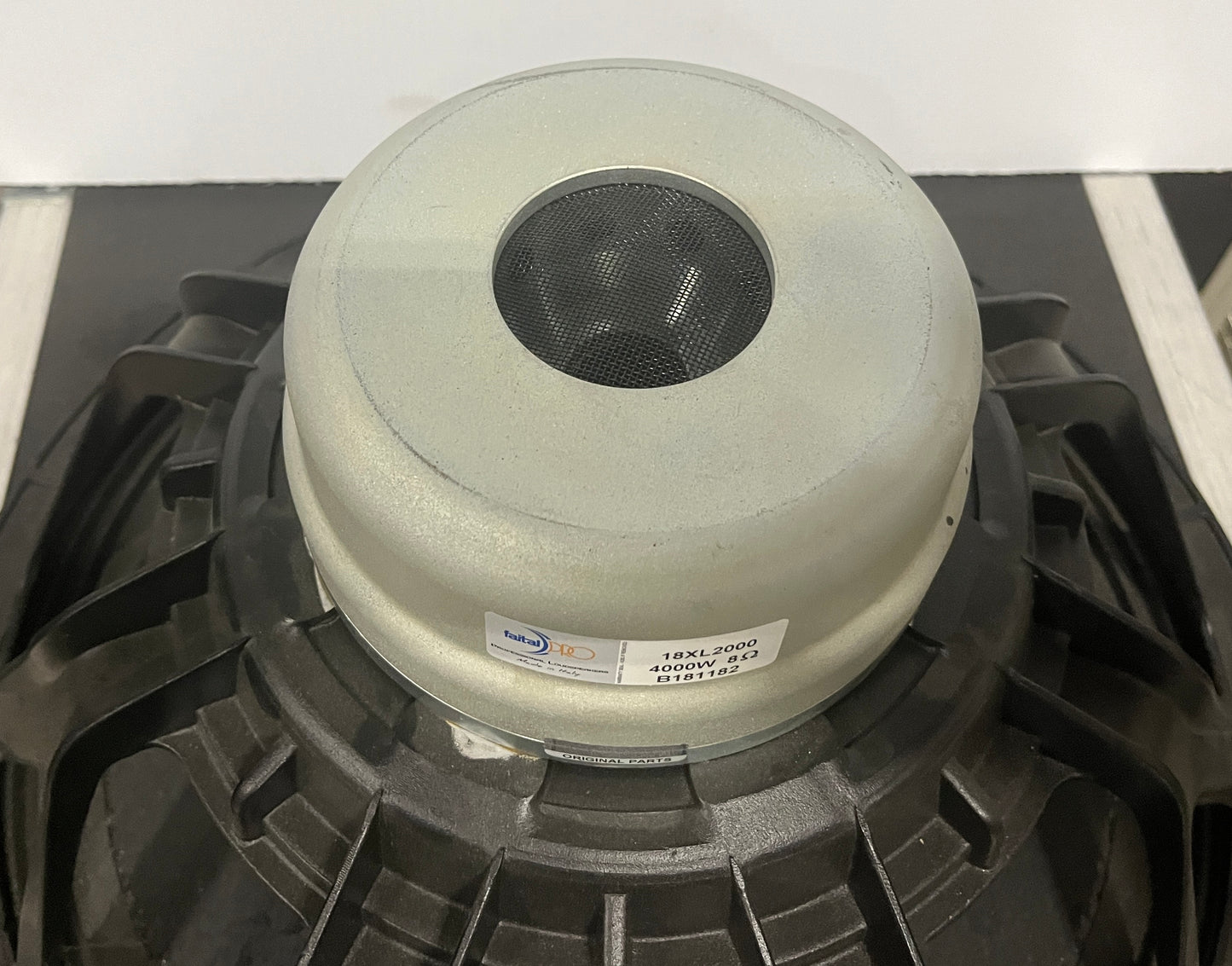 Faital Pro 18X2000, Faital Pro 18XL2000 Neodymium Woofer, Faital Pro 8 Ohm Woofer, We Sell Professional Audio Equipment. Audio Systems, Amplifiers, Consoles, Mixers, Electronics, Entertainment, Live Sound