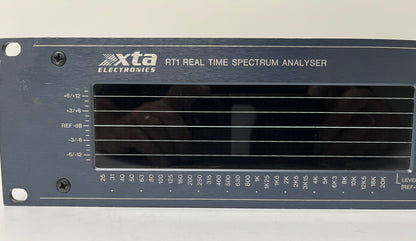 XTA RT-1 Real Time Spectrum Analyser, XTA RTA Spectrum, XTA RT-1, XTA Real Time Spectrum Analyser, XTA Spectrum Analyser, We Sell Professional Audio Equipment. Audio Systems, Amplifiers, Consoles, Mixers, Electronics, Entertainment, Live Sound