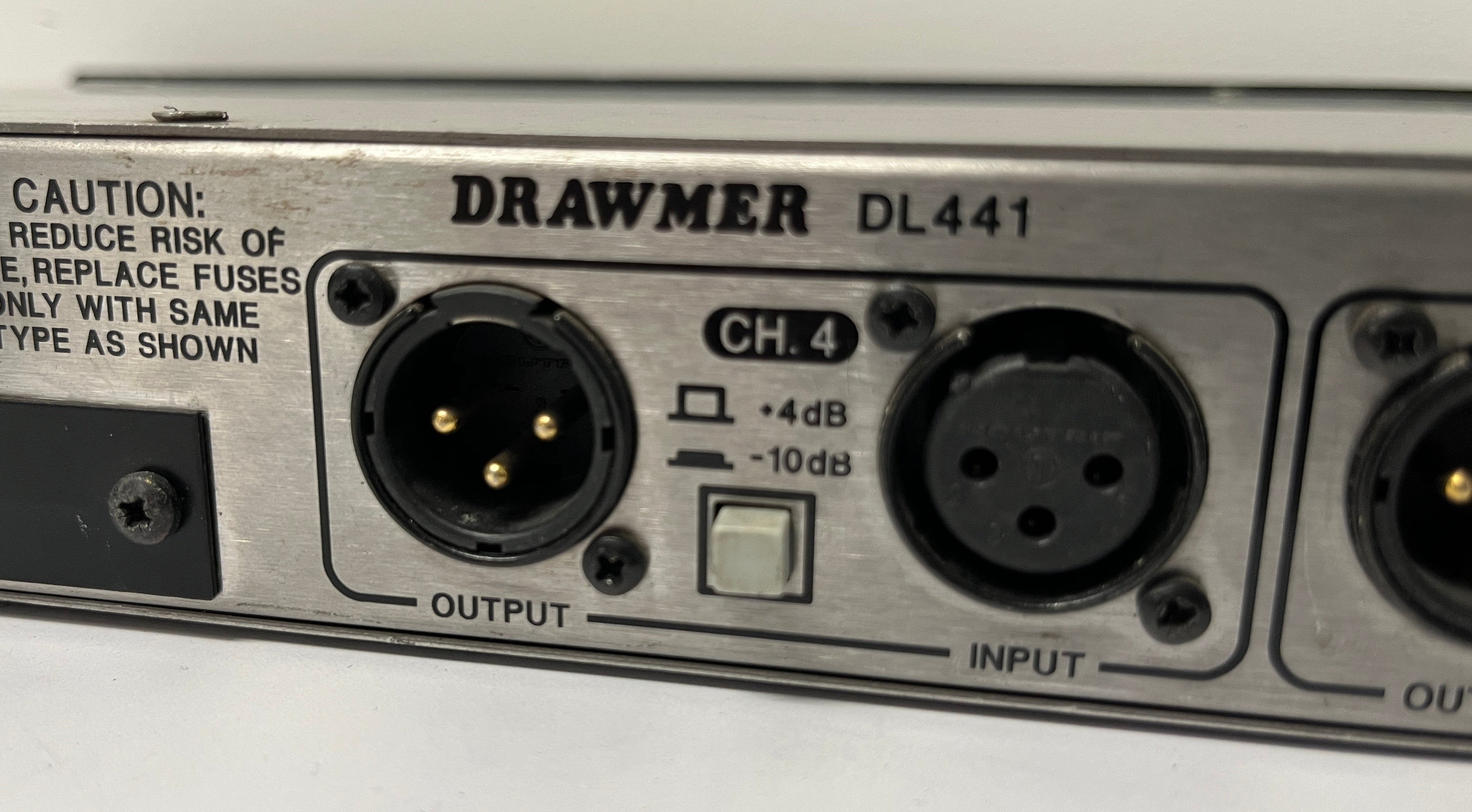 配信機器・PA機器・レコーディング機器 DRAWMER DL441 Drawmer DL441 Quad Auto Compressor / Limiter – CLAIR Used Gear