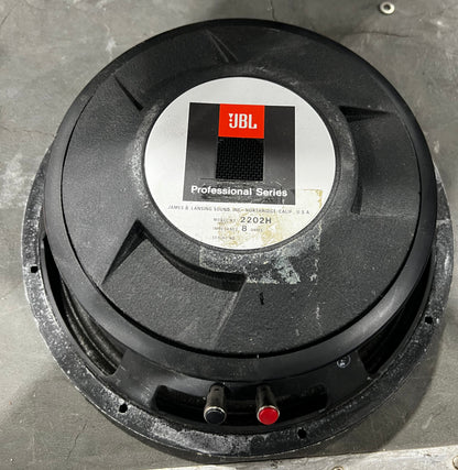 JBL 2202H 12" Speaker Basket, JBL 2202H, 12" Speaker Basket, JBL 2202H Basket, 2202H Basket. We Sell Professional Audio Equipment. Audio Systems, Amplifiers, Consoles, Mixers, Electronics, Entertainment, Live Sound.
