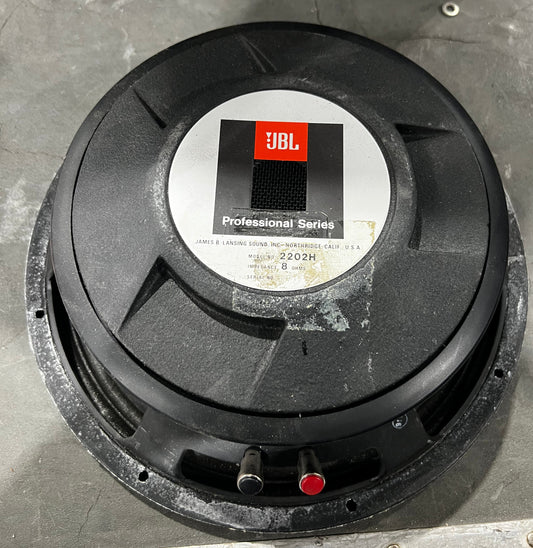 JBL 2202H 12" Speaker Basket, JBL 2202H, 12" Speaker Basket, JBL 2202H Basket, 2202H Basket. We Sell Professional Audio Equipment. Audio Systems, Amplifiers, Consoles, Mixers, Electronics, Entertainment, Live Sound.
