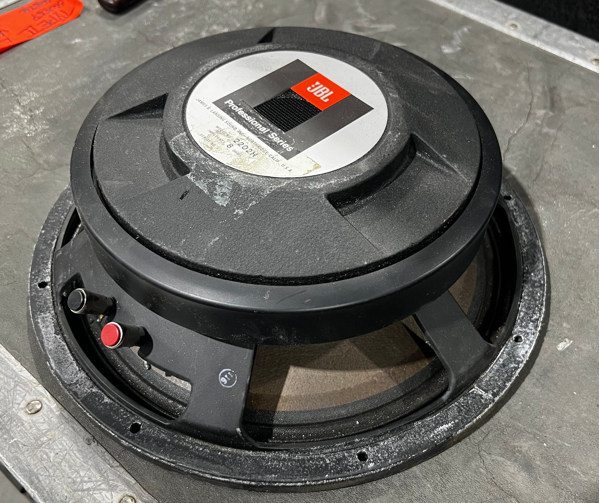 JBL 2202H 12" Speaker Basket, JBL 2202H, 12" Speaker Basket, JBL 2202H Basket, 2202H Basket. We Sell Professional Audio Equipment. Audio Systems, Amplifiers, Consoles, Mixers, Electronics, Entertainment, Live Sound.
