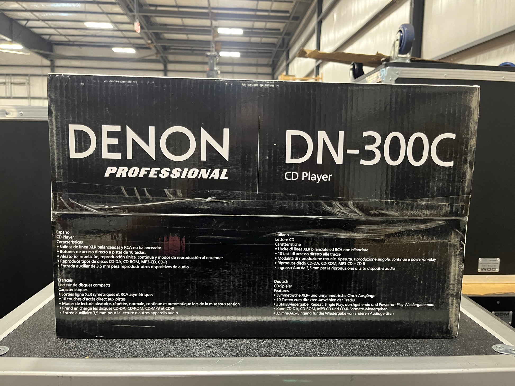 Denon Professional DN-300C CD/USB Audio Player, New In Box. We Sell Professional Audio Equipment. Audio Systems, Amplifiers, Consoles, Mixers, Electronics, Entertainment and Live Sound.