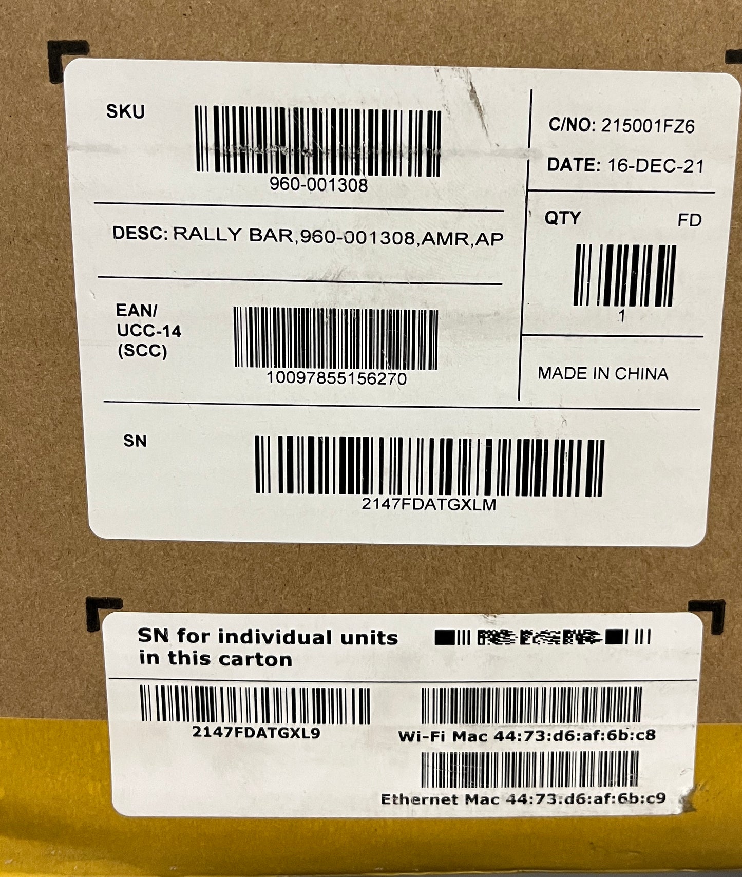 Logitech RALLY Bar, Logitech Video Bar, Video Conferencing Camera Bar Logitech, Logitech RALLY Bar Graphite, Logitech 60-001308, We Sell Professional Audio Equipment. Audio Systems, Amplifiers, Consoles, Mixers, Electronics, Entertainment, Live Sound