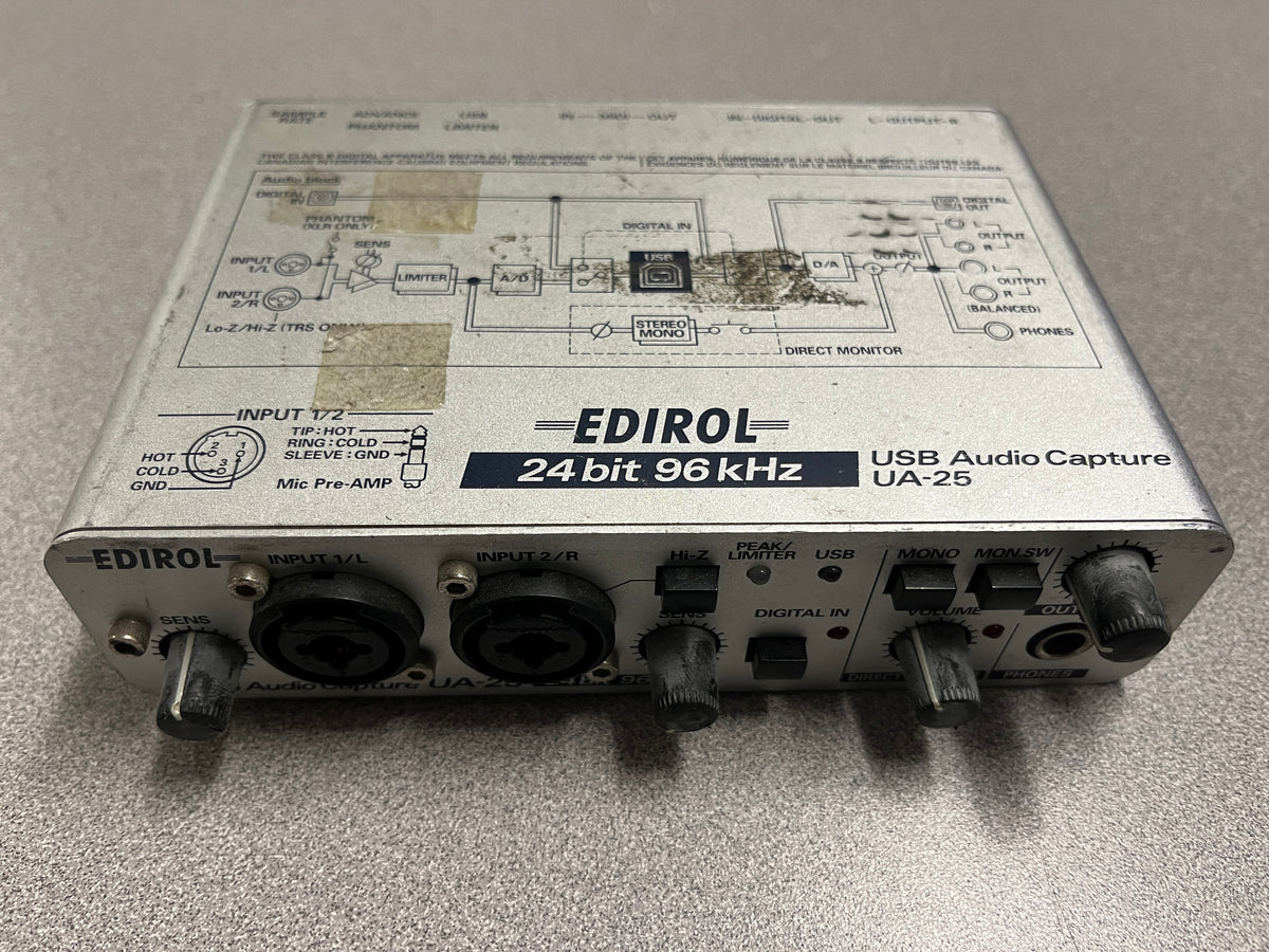 Edirol Edirol Ua 25ex Roland Edirol UA 25EX Buying USB Audio