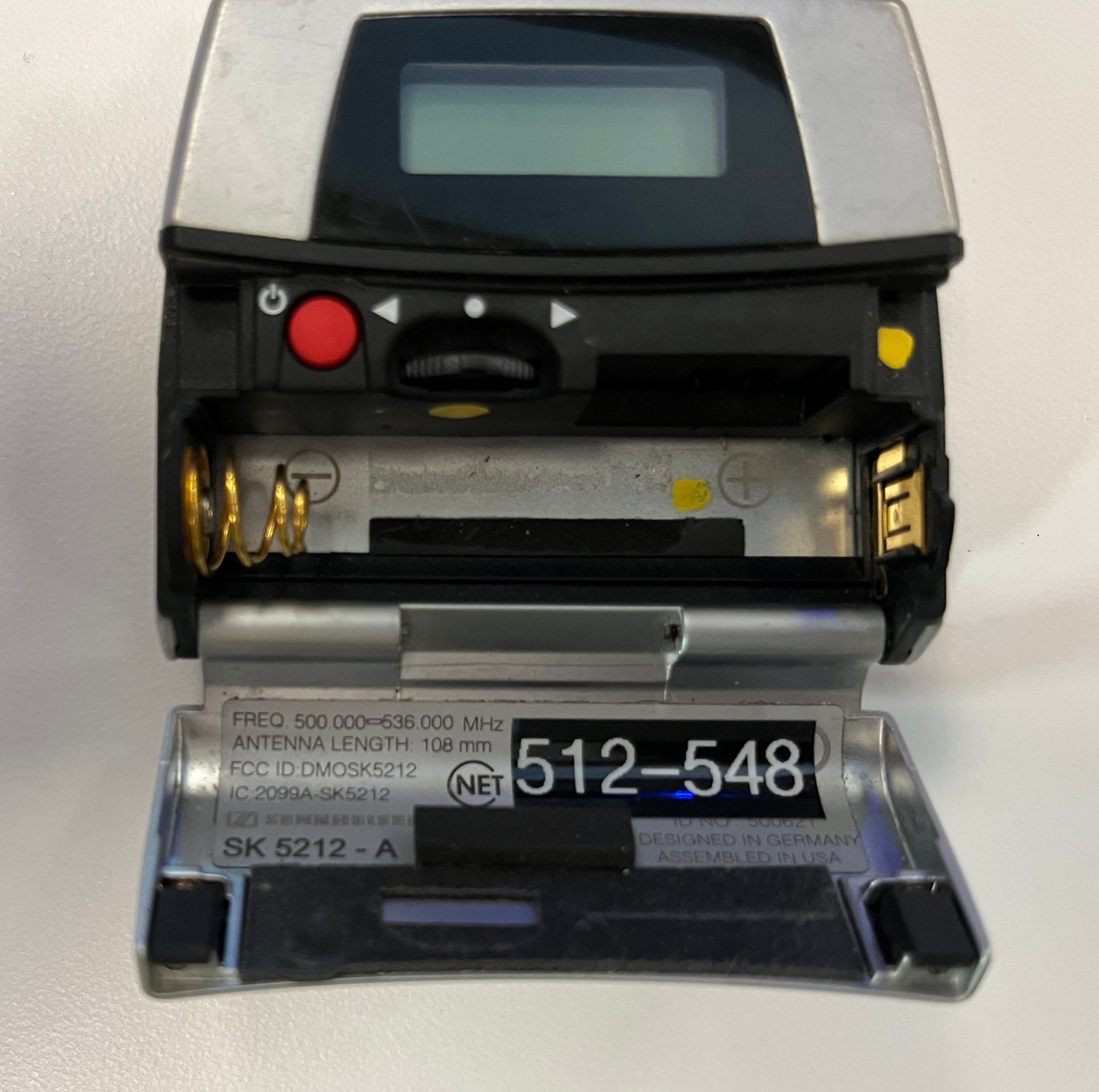 Sennheiser SK 5212 A Mikroport Bodypack Transmitter, 512-548 MHz