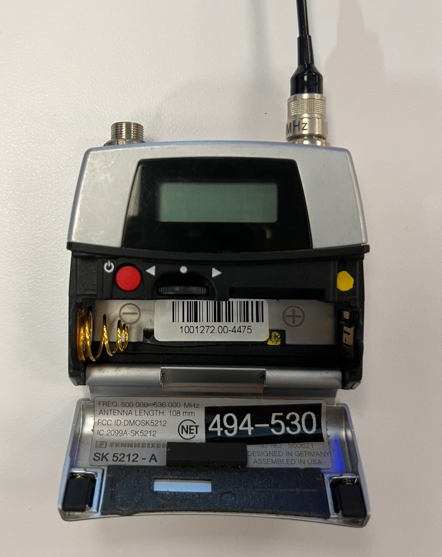 Sennheiser SK 5212 A Mikroport Bodypack Transmitter, 494-530 MHz