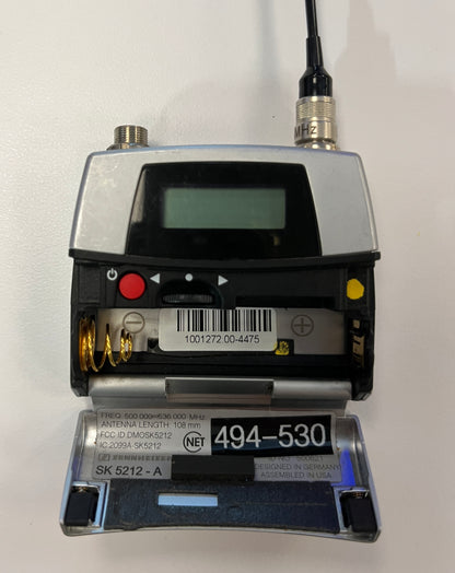 Sennheiser SK 5212 A Mikroport Bodypack Transmitter, 494-530 MHz