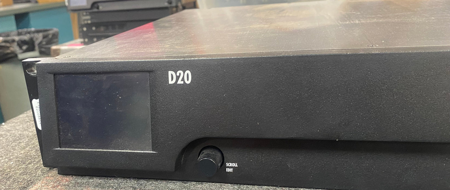 d&b D20 Amplifier, d&b 4 Channel Amplifier, D20 Amp, d&b D20 Amp, D20 Professional Amp, We Sell Professional Audio Equipment. Audio Systems, Amplifiers, Consoles, Mixers, Electronics, Entertainment, Live Sound.