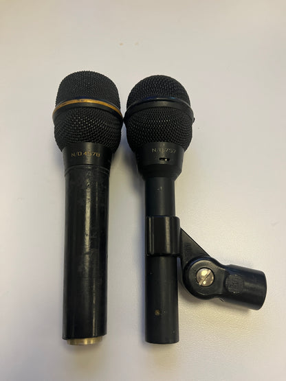 Electro-Voice N/D 457B & N/D 757 Dynamic Microphone, Pair