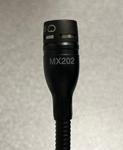 Shure, Shure MX202 Mic, Shure MX202 Microphone, Shure Cardioid Condenser Gooseneck Microphone, Shure Gooseneck Overhead Mic, Shure Overhead Mic, Gooseneck Overhead Mic, Overhead Mic, Cardioid Condenser Overhead Mic, Cardioid Overhead Mic, Conference Room Overhead Mic, Shure Conference Room Mic, Shure Conference Room Overhead Mic, We Sell Professional Audio Equipment. Audio Systems, Amplifiers, Consoles, Mixers, Electronics, Entertainment, Live Sound.