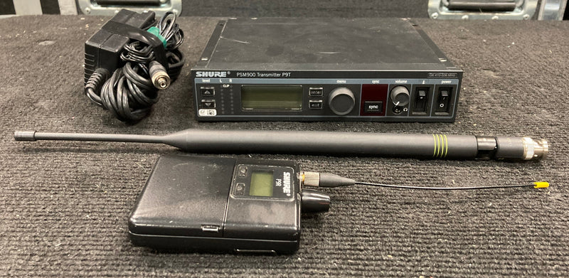Shure PSM900 IEM Package with P9T and P9RA Bodypack (G6, 470-506 MHz)