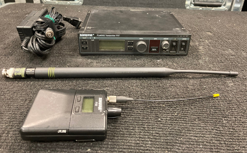 Shure PSM900 IEM Package with P9T and P9R Bodypack (G7, 506 to 542 MHz)