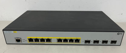 Fiberstore POE Switch, POE Switch, Fiberstore S3200-8MG4S-U, 8 Port Switch, 8 Port POE Switch, 8 Port POE+ Switch, We Sell Professional Audio Equipment. Audio Systems, Amplifiers, Consoles, Mixers, Electronics, Entertainment, Live Sound.