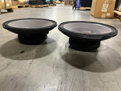 Used JBL 2226H 15" Low Frequency Transducer, 8 ohm for Sale. We Sell Professional Audio Equipment. Audio Systems, Amplifiers, Consoles, Mixers, Electronics, Entertainment, Sound, Live.
