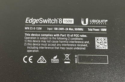 Ubiquiti EdgeRouter, Ubiquiti EdgeSwitch, Ubiquiti Switches, Ubiquiti ER-X, Ubiquiti ES-8-150W, 	We Sell Professional Audio Equipment. Audio Systems, Amplifiers, Consoles, Mixers, Electronics, Entertainment, Live Sound.
