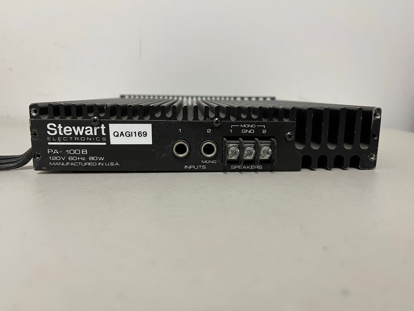 Stewart PA-100B Power Amplifier, Pair