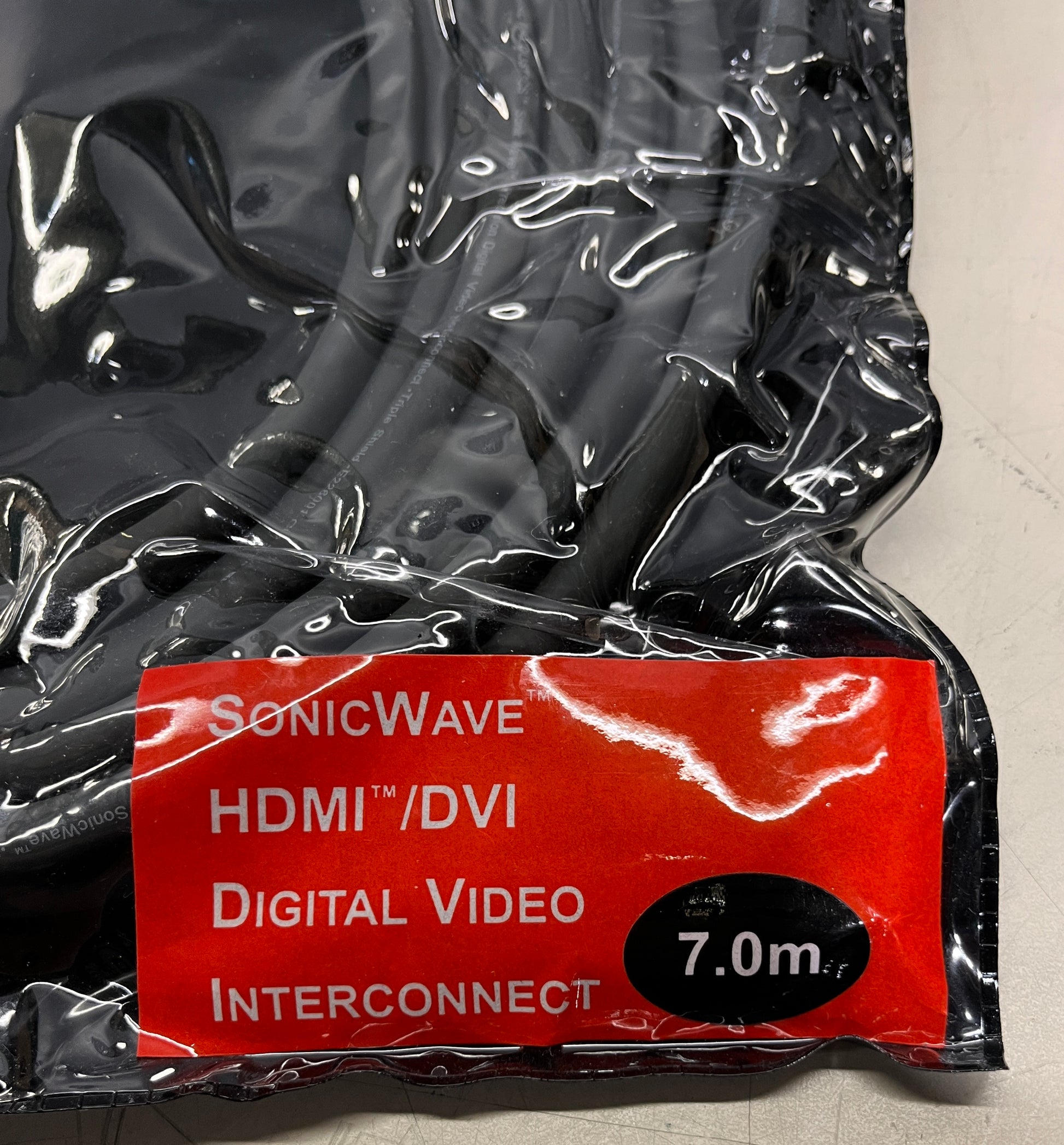 Impact Acoustics SonicWave HDMI to DVI Digital Video Cable M/M (7m/23ft), Impact Acoustics SonicWave HDMI to DVI, HDMI to DVI Video Cable, 23 ft HDMI to DVI Cable, Impact Acoustics SonicWave Cables. We Sell Professional Audio Equipment. Audio Systems, Amplifiers, Consoles, Mixers, Electronics, Entertainment, Live Sound.