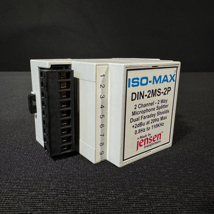 Jensen Transformers Iso-Max 2 Channel Mic Splitter, Jensen Transformer DIN-2MS-2P 2 Channel Mic Splitter, DIN-2MS-2P Jensen Transformers. We Sell Professional Audio Equipment. Audio Systems, Amplifiers, Consoles, Mixers, Electronics, Entertainment, Live Sound.