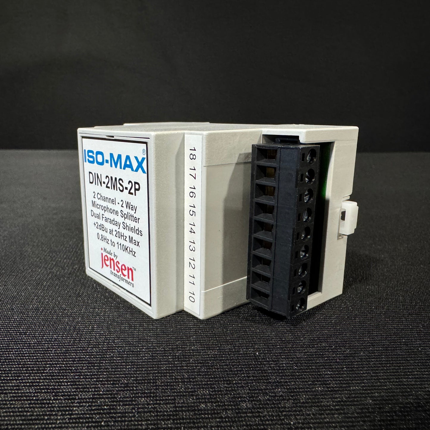 Jensen Transformers Iso-Max 2 Channel Mic Splitter, Jensen Transformer DIN-2MS-2P 2 Channel Mic Splitter, DIN-2MS-2P Jensen Transformers. We Sell Professional Audio Equipment. Audio Systems, Amplifiers, Consoles, Mixers, Electronics, Entertainment, Live Sound.