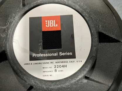 JBL 2204H 12" Low Frequency Loudspeaker