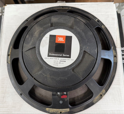 JBL 2225H 15" Woofer, JBL 2225H, JBL 15” Woofer, JBL 2225H Low Frequency Driver, 2225H. We Sell Professional Audio Equipment. Audio Systems, Amplifiers, Consoles, Mixers, Electronics, Entertainment, Live Sound.
