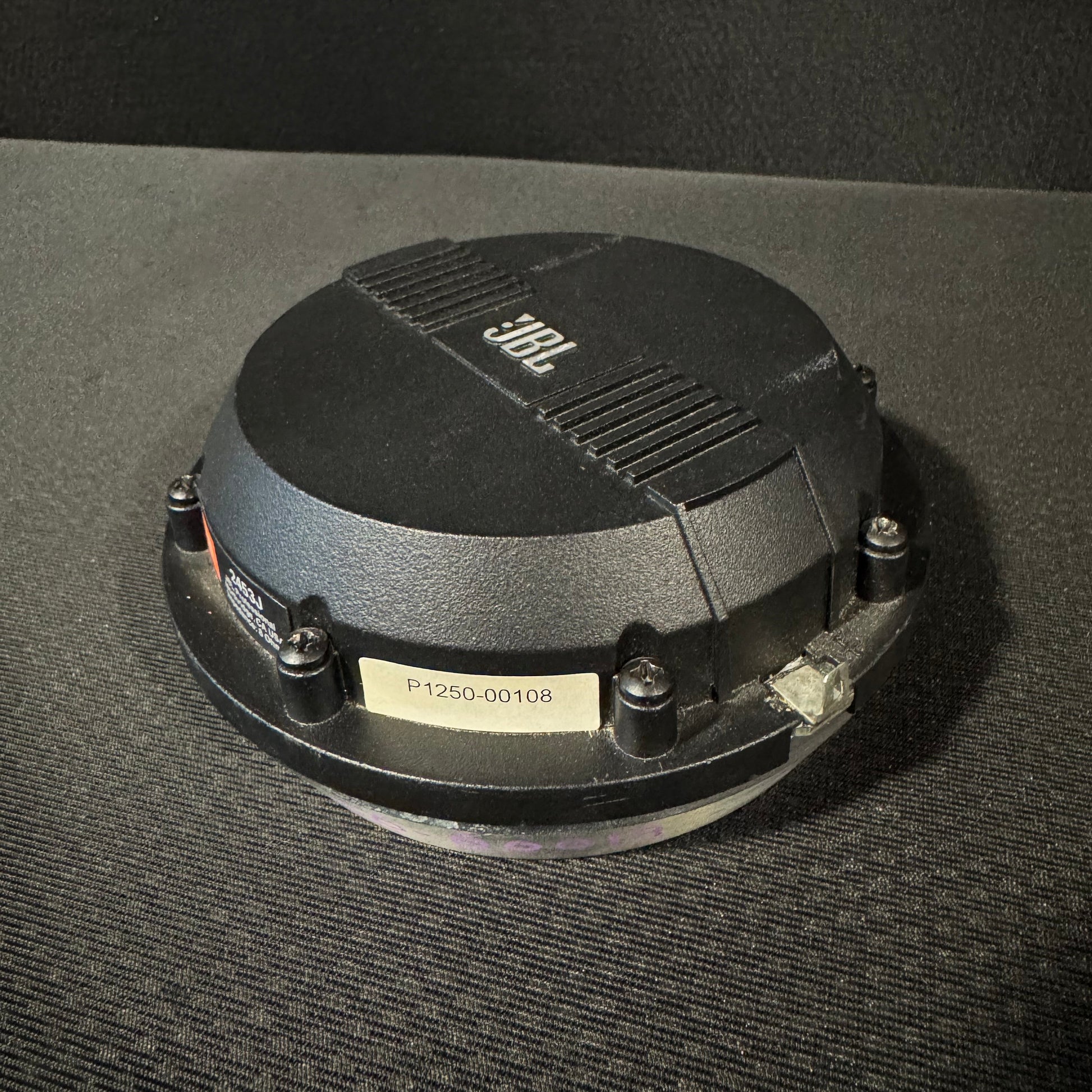 JBL 2453J High Frequency Compression Driver, JBL 2453J, JBL Compression Driver, JBL 16 ohm Speaker Driver, JBL 2453J Driver. We Sell Professional Audio Equipment. Audio Systems, Amplifiers, Consoles, Mixers, Electronics, Entertainment, Live Sound.