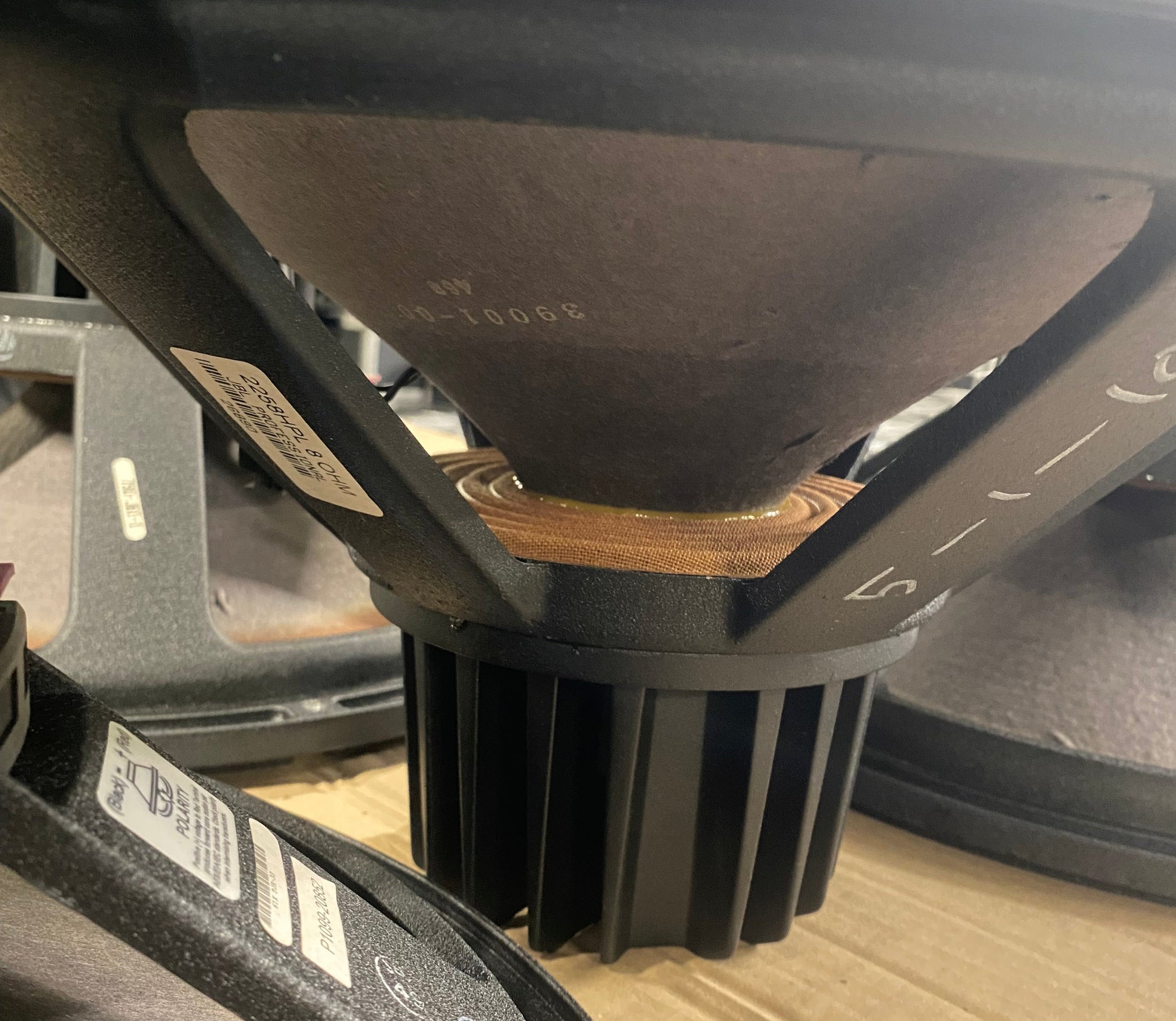JBL 2258HPL, JBL 2258 Clair I5, Clair I-5 Subwoofer, Clair Brothers 10 Degree I-5 JBL Subwoofers, JBL 2258HPL 18" Subwoofer, JBL 18" Subwoofer, We Sell Professional Audio Equipment. Audio Systems, Amplifiers, Consoles, Mixers, Electronics, Entertainment, Live Sound.