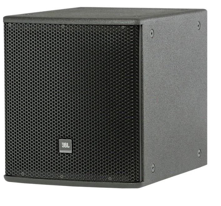 JBL Compact Subwoofer, JBL ASB6112 Compact Subwoofer, JBL High Power 12-Inch Compact Subwoofer, 12 inch Compact Subwoofer, We Sell Professional Audio Equipment. Audio Systems, Amplifiers, Consoles, Mixers, Electronics, Entertainment, Live Sound