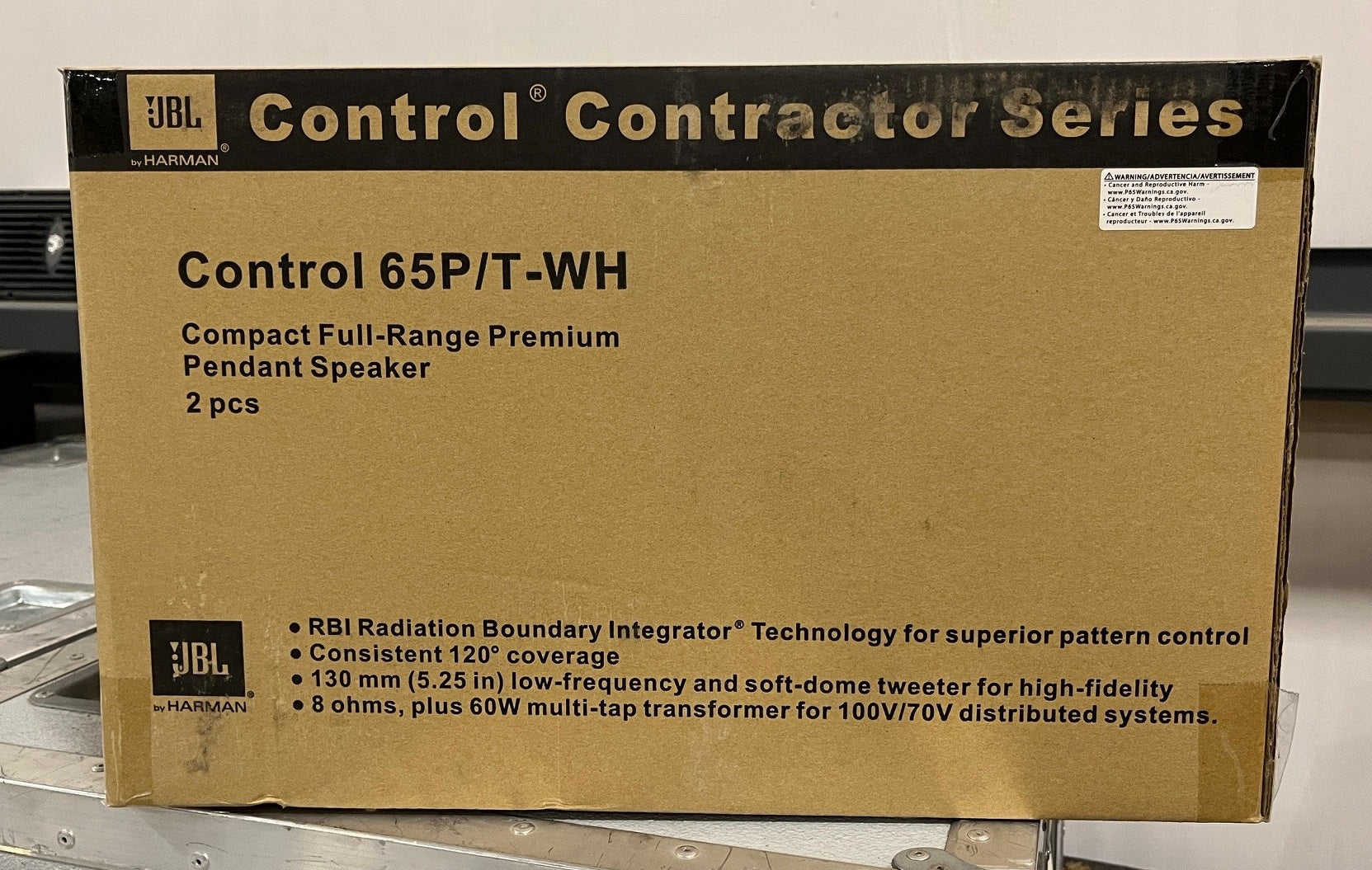 JBL Control 65P/T-W Full-Range Satellite Pendant Speaker, JBL Control Pendant Speakers, JBL White Pendant Speakers, JBL Control 65P/T-W Pendant Speakers, We Sell Professional Audio Equipment. Audio Systems, Amplifiers, Consoles, Mixers, Electronics, Entertainment, Live Sound