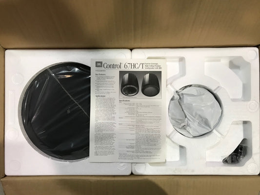 JBL Ceiling Speaker, JBL Control 67HC/T Speaker, JBL Black Ceiling Speaker, JBL High Ceiling Pendant Speaker, JBL Pendant Speaker, JBL 67HC/T Pendant Speaker, We Sell Professional Audio Equipment. Audio Systems, Amplifiers, Consoles, Mixers, Electronics, Entertainment, Live Sound.