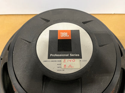 JBL E140-8 Low Frequency Subwoofer, JBL 15" Subwoofer, JBL E140-8 15" Subwoofer, We Sell Professional Audio Equipment. Audio Systems, Amplifiers, Consoles, Mixers, Electronics, Entertainment, Live Sound