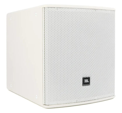 JBL Professional ASB6118-WH High Power 18-Inch Subwoofer, JBL 18-Inch Subwoofer, JBL White 18-Inch Subwoofer, We Sell Professional Audio Equipment. Audio Systems, Amplifiers, Consoles, Mixers, Electronics, Entertainment, Live Sound