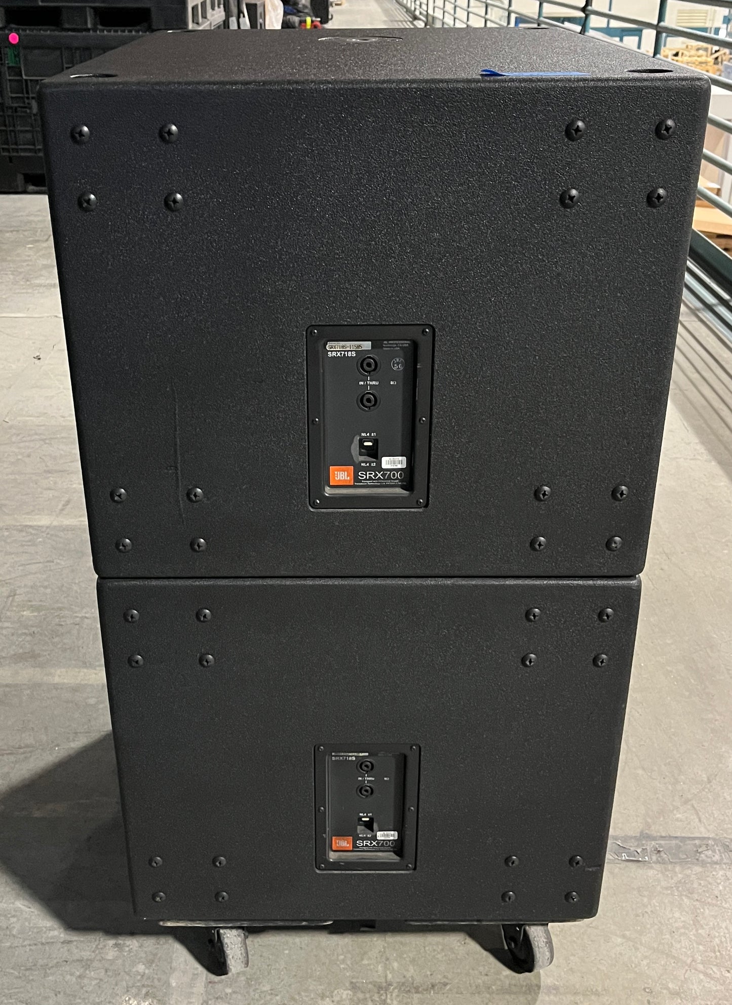 JBL SRX718S Passive Subwoofer, JBL SRX718S, JBL SRX700, JBL Subwoofers, JBL Subwoofer Pair. We Sell Professional Audio Equipment. Audio Systems, Amplifiers, Consoles, Mixers, Electronics, Entertainment, Live Sound.